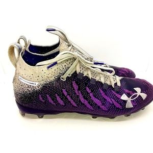 Under Armour Purple Spotlight Football 